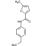 CAS 登录号：544663-01-6， N-(4-乙基苯基)-5-甲基-2-糠酰胺