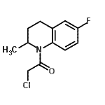 CAS#: 544692-44-6, 2-Chloro-1-(6-Fluoro-2-Methyl-3,4-Dihydro-1(2H)-Quinolinyl)Ethanone