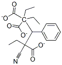 CAS 登录号：5447-77-8， 3-氰基-2-苯基-丙烷-1,1,3-三羧酸三乙酯