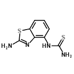 CAS#: 544704-27-0, 1-(2-Amino-1,3-Benzothiazol-4-Yl)Thiourea