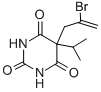 CAS#: 545-93-7, 5-(2-Bromoallyl)-5-Isopropylbarbituric Acid
