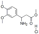 CAS 登录号：54503-20-7， 3-氨基-3-(3,4-二甲氧基苯基)丙酸甲酯盐酸盐