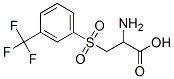 CAS 登录号：5452-23-3， 2-氨基-3-[3-(三氟甲基)苯基]磺酰基-丙酸