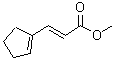 CAS 登录号：54526-80-6， (2E)-3-(1-环戊烯-1-基)丙烯酸甲酯