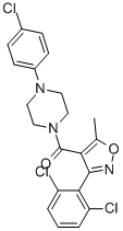 CAS#: 545364-71-4, [4-(4-Chlorophenyl)-1-Piperazinyl][3-(2,6-Dichlorophenyl)-5-Methyl-4-Isoxazolyl]-Methanone
