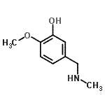 CAS#: 54542-57-3, 2-Methoxy-5-[(Methylamino)Methyl]Phenol
