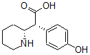 CAS 登录号：54593-32-7， (2R)-2-(4-羟基苯基)-2-[(2R)-哌啶-2-基]乙酸