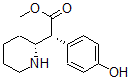 CAS 登录号：54593-35-0， (2R)-2-(4-羟基苯基)-2-[(2R)-哌啶-2-基]乙酸甲酯