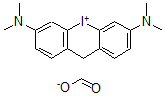 CAS 登录号：54593-51-0， 3,7-二(二甲基氨基)-10H-二苯并(b,e)碘杂环己二烯鎓甲酸盐