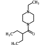 CAS 登录号：546104-87-4， 2-乙基-1-(4-乙基-1-哌嗪基)-1-丁酮