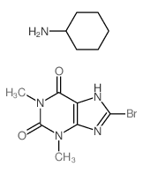 CAS#: 5462-96-4, 8-Bromo-1,3-Dimethyl-7H-Purine-2,6-Dione, Cyclohexanamine