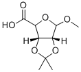 CAS 登录号：54622-95-6， 2,3-O-异亚丙基-1-O-甲基-D-核糖酸
