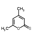 CAS 登录号：54657-87-3， 4,6-二甲基-2H-吡喃-2-硫酮