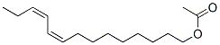 CAS 登录号：54664-97-0， (Z,Z)-十四碳-9,11-二烯基乙酸酯
