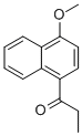 CAS 登录号：5471-38-5， 1-(4-甲氧基萘-1-基)丙-1-酮