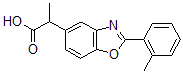 CAS#: 54785-37-4, alpha-Methyl-2-(2-Methylphenyl)-5-Benzoxazoleacetic Acid