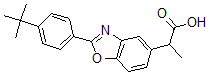 CAS#: 54785-40-9, 2-(4-Tert-Butylphenyl)-alpha-Methyl-5-Benzoxazoleacetic Acid