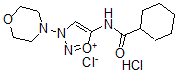 CAS 登录号：54806-63-2， 5-[(环己基羰基)氨基]-3-(4-吗啉基)-1,2,3-恶二唑鎓氯化物盐酸盐