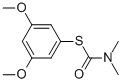 CAS 登录号：54839-88-2， S-(3,5-二甲氧基苯基)二甲基硫代氨基甲酸酯
