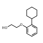 CAS#: 54852-66-3, 2-(2-Cyclohexylphenoxy)Ethanol