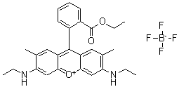 CAS 登录号：54854-14-7， 玫瑰精 6G 四氟硼酸盐