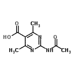 CAS#: 548773-14-4, 2-Acetamido-4,6-Dimethyl-5-Pyrimidinecarboxylic Acid