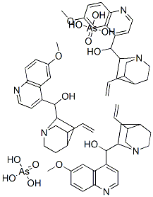 CAS#: 549-59-7, Tris[(8alpha,9R)-6'-Methoxycinchonan-9-Ol] Bis(Arsenate)