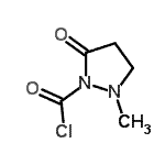 CAS#: 54945-00-5, 2-Methyl-5-Oxo-1-Pyrazolidinecarbonyl Chloride