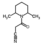 CAS 登录号：549474-88-6， 3-(2,6-二甲基-1-哌啶基)-3-氧代丙腈