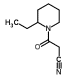 CAS 登录号：549499-13-0， 3-(2-乙基-1-哌啶基)-3-氧代丙腈