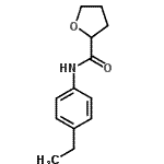 CAS 登录号：549499-72-1， N-(4-乙基苯基)四氢-2-呋喃甲酰胺