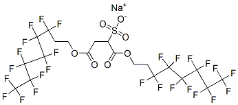 CAS 登录号：54950-05-9， 1,4-二(3,3,4,4,5,5,6,6,7,7,8,8,8-十三氟辛基)磺酸基琥珀酸酯钠盐