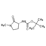 CAS#: 549531-10-4, 2-Methyl-2-Propanyl [(3R)-1-Methyl-2-Oxo-3-Pyrrolidinyl]Carbamate