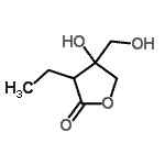 CAS#: 549545-97-3, 3-Ethyl-4-Hydroxy-4-(Hydroxymethyl)Dihydro-2(3H)-Furanone