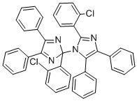 CAS 登录号：5496-32-2， 2-(2-氯苯基)-4,5-二苯基咪唑-1,2'-二聚体
