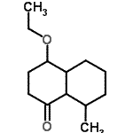 CAS#: 54965-51-4, 4-Ethoxy-8-Methyloctahydro-1(2H)-Naphthalenone