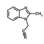 CAS#: 54980-87-9, (2-Methyl-1H-Benzimidazol-1-Yl)Acetonitrile