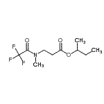 CAS#: 54986-71-9, Sec-Butyl N-Methyl-N-(Trifluoroacetyl)-beta-Alaninate