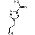 CAS 登录号：549888-51-9， 1-(2-羟基乙基)-1H-咪唑-4-羧酸