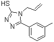 CAS#: 54995-51-6, 4-Allyl-5-(3-Methylphenyl)-4H-1,2,4-Triazole-3-Thiol