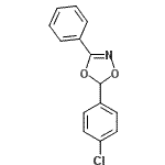 CAS 登录号：55076-24-9， 5-(4-氯苯基)-3-苯基-1,4,2-二恶唑