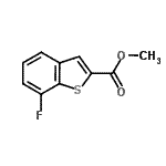 CAS#: 550998-54-4, Methyl 7-Fluoro-1-Benzothiophene-2-Carboxylate