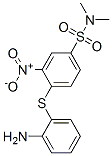 CAS#: 5510-56-5, 4-((2-Aminophenyl)Thio)-N,N-Dimethyl-3-Nitrobenzenesulfonamide