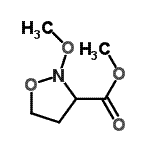 CAS#: 551943-38-5, Methyl 2-Methoxy-1,2-Oxazolidine-3-Carboxylate