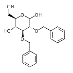 CAS 登录号：55286-94-7， 2,3-二-O-苄基-D-吡喃葡萄糖
