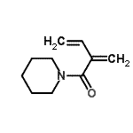 CAS 登录号：552866-15-6， 2-亚甲基-1-(1-哌啶基)-3-丁烯-1-酮