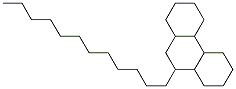 CAS 登录号：55334-01-5， 9-十二烷基十四氢菲