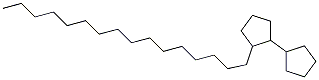 CAS 登录号：55334-11-7， 2-十六烷基-1,1'-联环戊烷