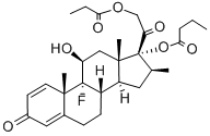 CAS 登录号：5534-02-1， 倍他米松-17-丁酸酯-21-丙酸酯