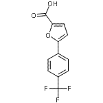 CAS 登录号：55377-78-1， 5-[4-(三氟甲基)苯基]-2-糠酸